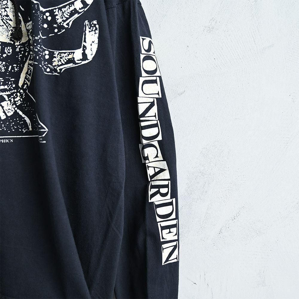 SOUNDGARDEN ACME GRAPHICS L/S T-SHIRT with HOODY（VERY GOOD
