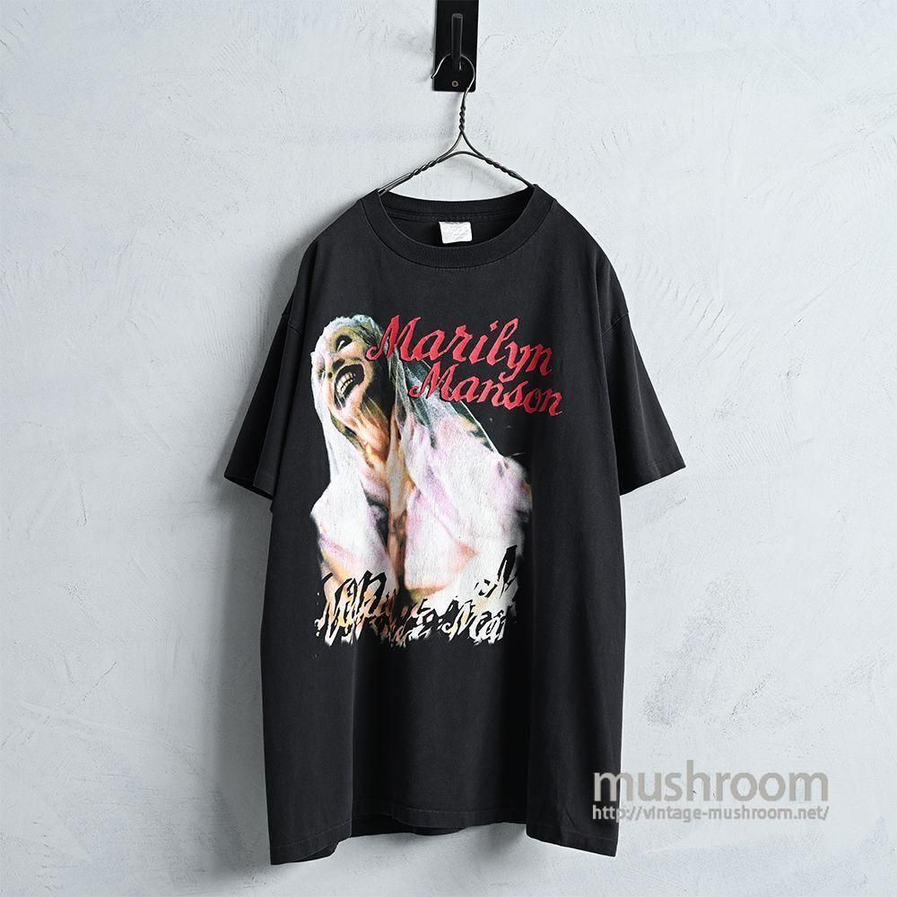 MARILYN MANSON PRINT T-SHIRT by WINTERLAND（GOOD CONDITION/LARGE）