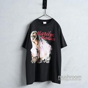 MARILYN MANSON PRINT T-SHIRT by WINTERLANDGOOD CONDITION/LARGE