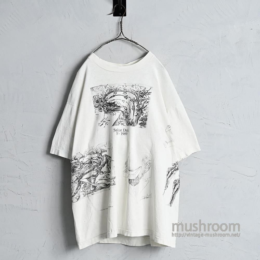 SALVADOR DALI ART T-SHIRT（1990'S/GOOD CONDITION）