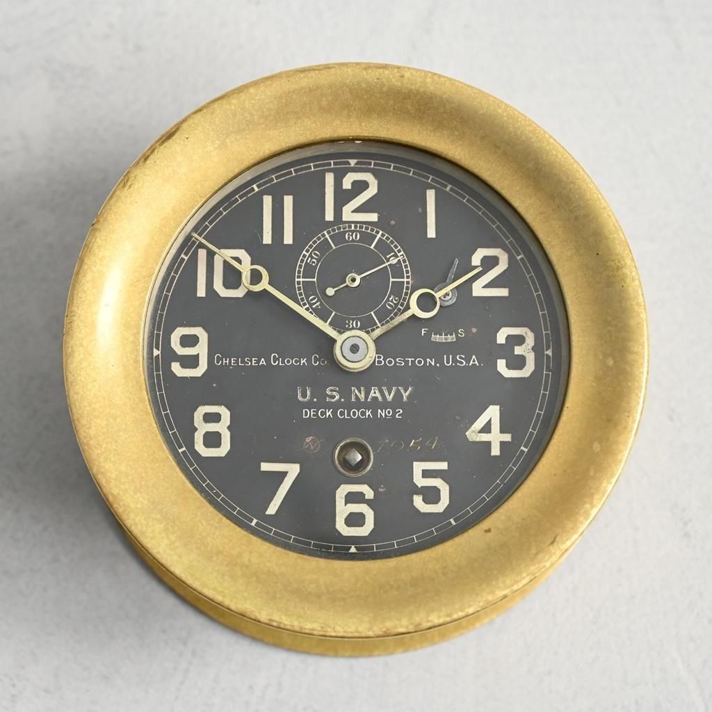 V*e様 1940s us navy CHELSEA CLOCK ww2 セスト V*e様 1940s us navy CHELSEA CLOCK ww2 セスト - メルカリ