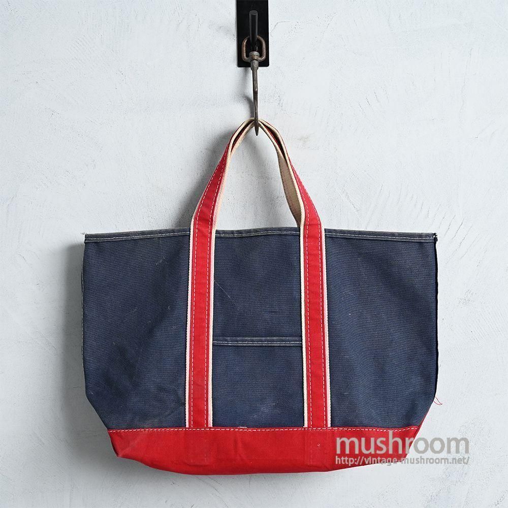 L.L.BEAN NVY×RED DELUXE TOTE（1980'S/GOOD CONDITION/LARGE）