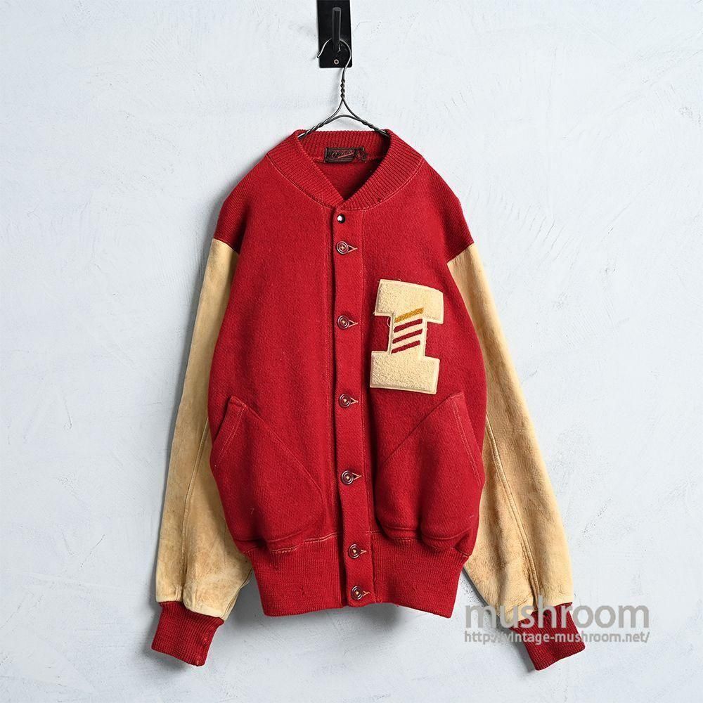 O'Shea WOOL LEATHER AWARD JACKET（Around 1940'S）