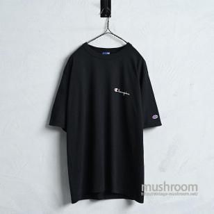 CHAMPION BLACK PLAIN T-SHIRTMINT CONDITION/MEDIUM