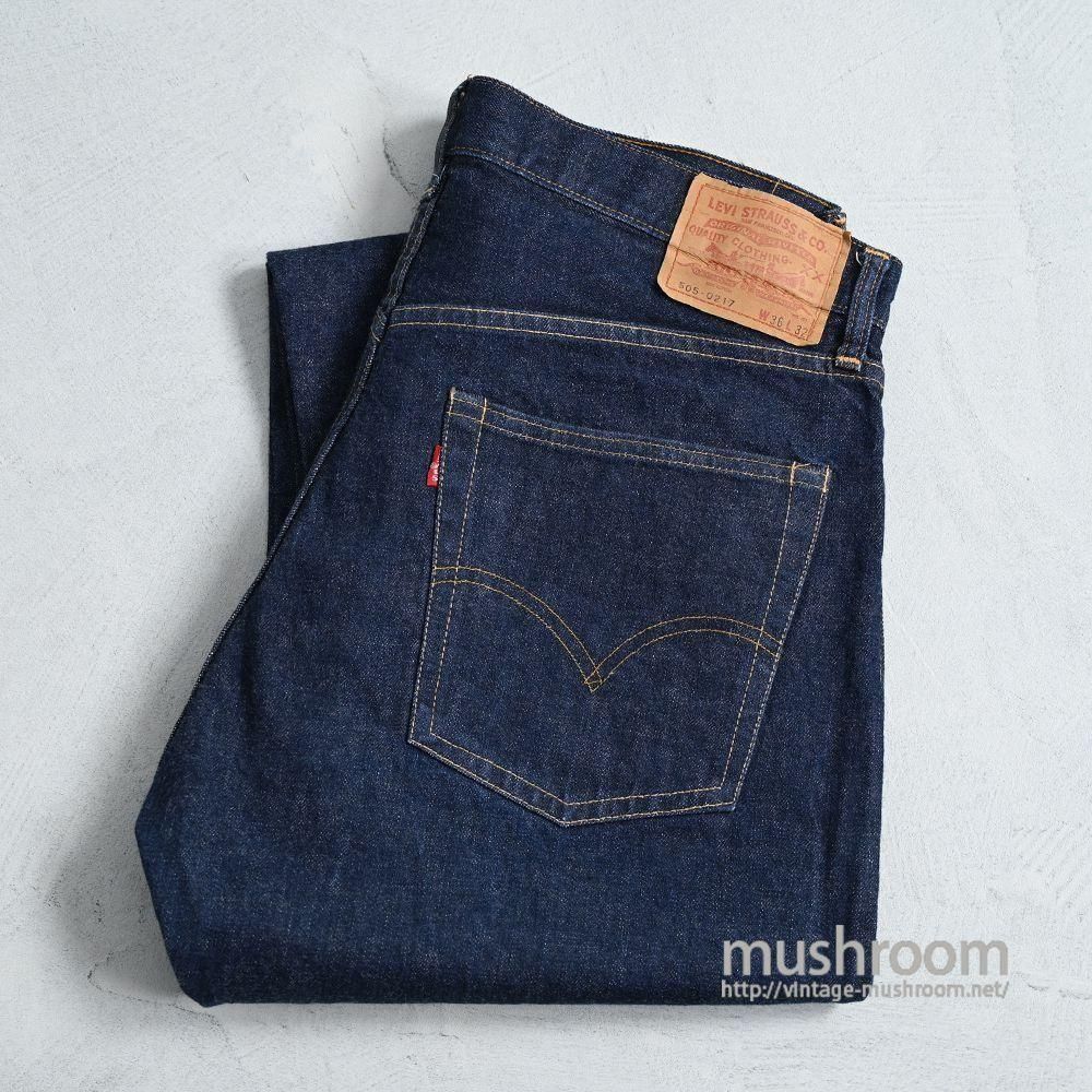 LEVI'S 505 BIGE JEANS（MINT CONDITION/W36L32）