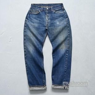 LEVI'S 501 BIGE JEANS1960'S/GOOD INDIGO