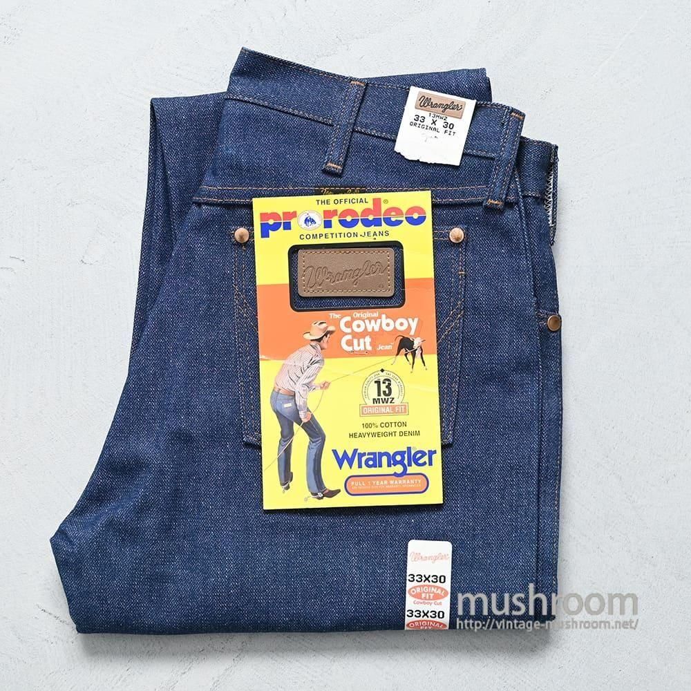 WRANGLER 13MWZ JEANS（1980'S/DEADSTOCK/W33L30）
