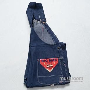 BIG MAC HIGH-BACK DENIM OVERALLS1940'S/DEADSTOCK/W40L30
