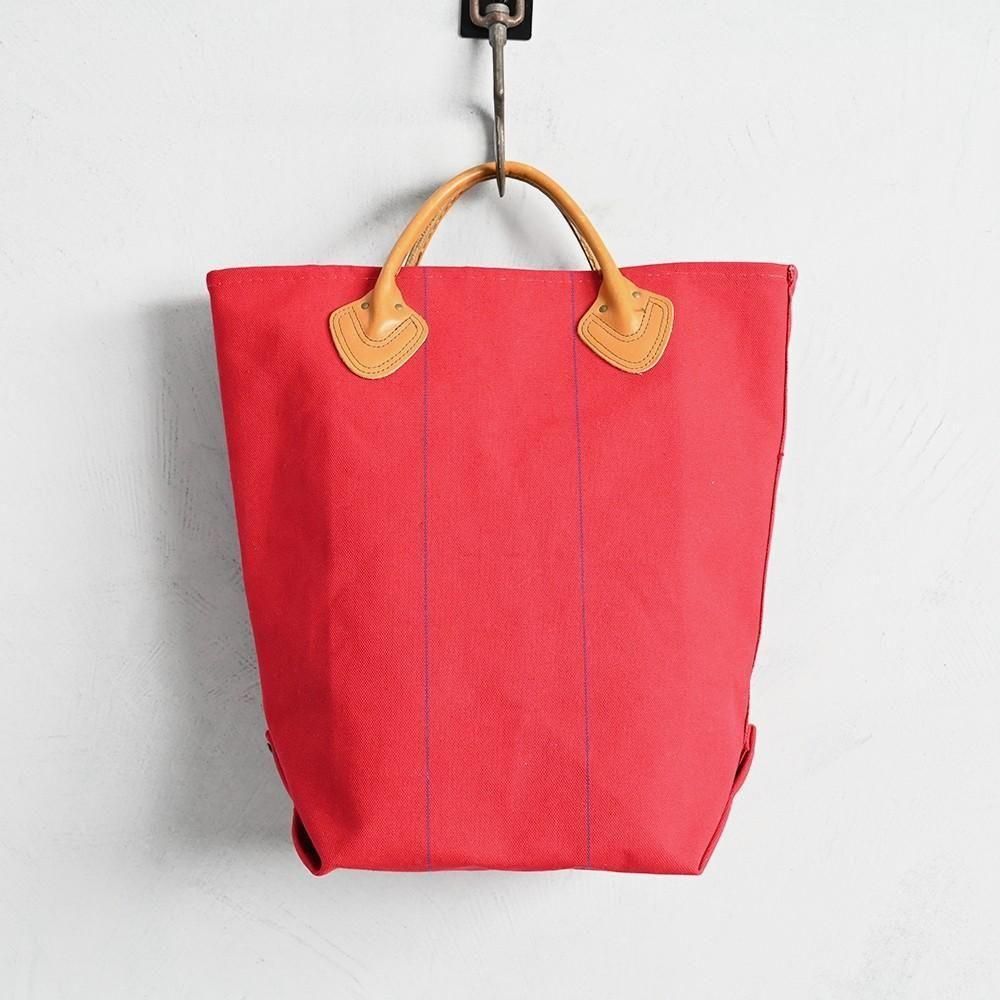 L.L.BEAN LOG CARRY TOTE BAG（1980'S/DEADSTOCK/RED）