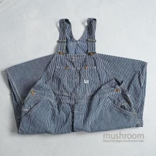  Lee 98-SB HICKORY-STRIPED OVERALL1950'S/GOOD CONDITION