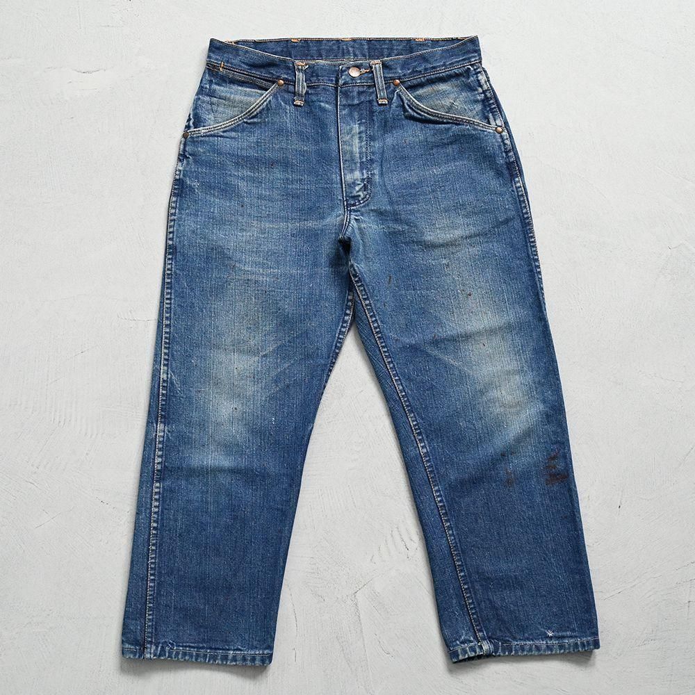 WRANGLER 11MWZ JEANS with PAINT（GOOD INDIGO/W33） - 古着屋