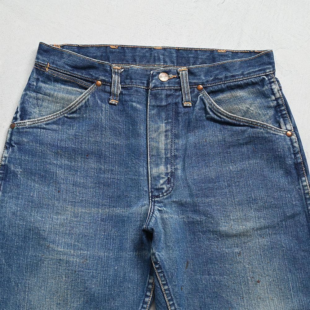 WRANGLER 11MWZ JEANS with PAINT（GOOD INDIGO/W33） - 古着屋
