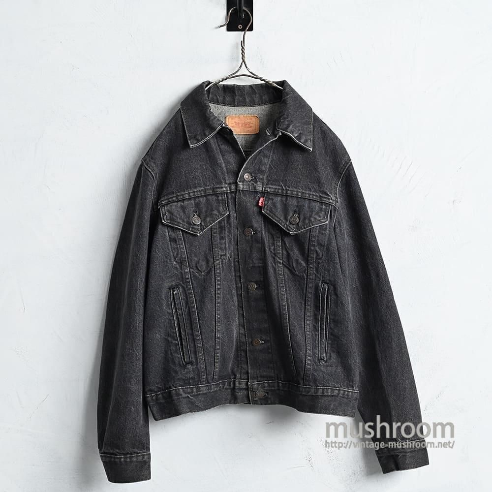 LEVI'S 70506-0259 BLACK DENIM JACKET（VERY GOOD CONDITION/SZ 40）
