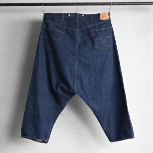 LEVI'S 501 BIGE PIERROT JEANS1960'S/W54L26/VERY GOOD CONDITION