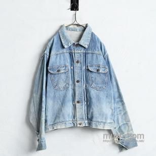 WRANGLER 111MJ DENIM JACKET1950'S/MODIFIED/BIG SIZE