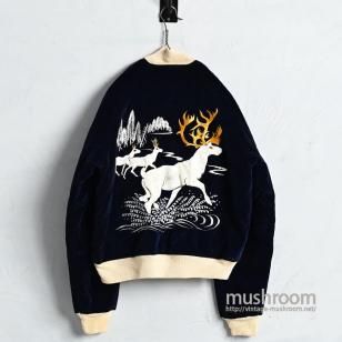 JAPAN SOUVENIR JACKET1950'S/DEADSTOCK