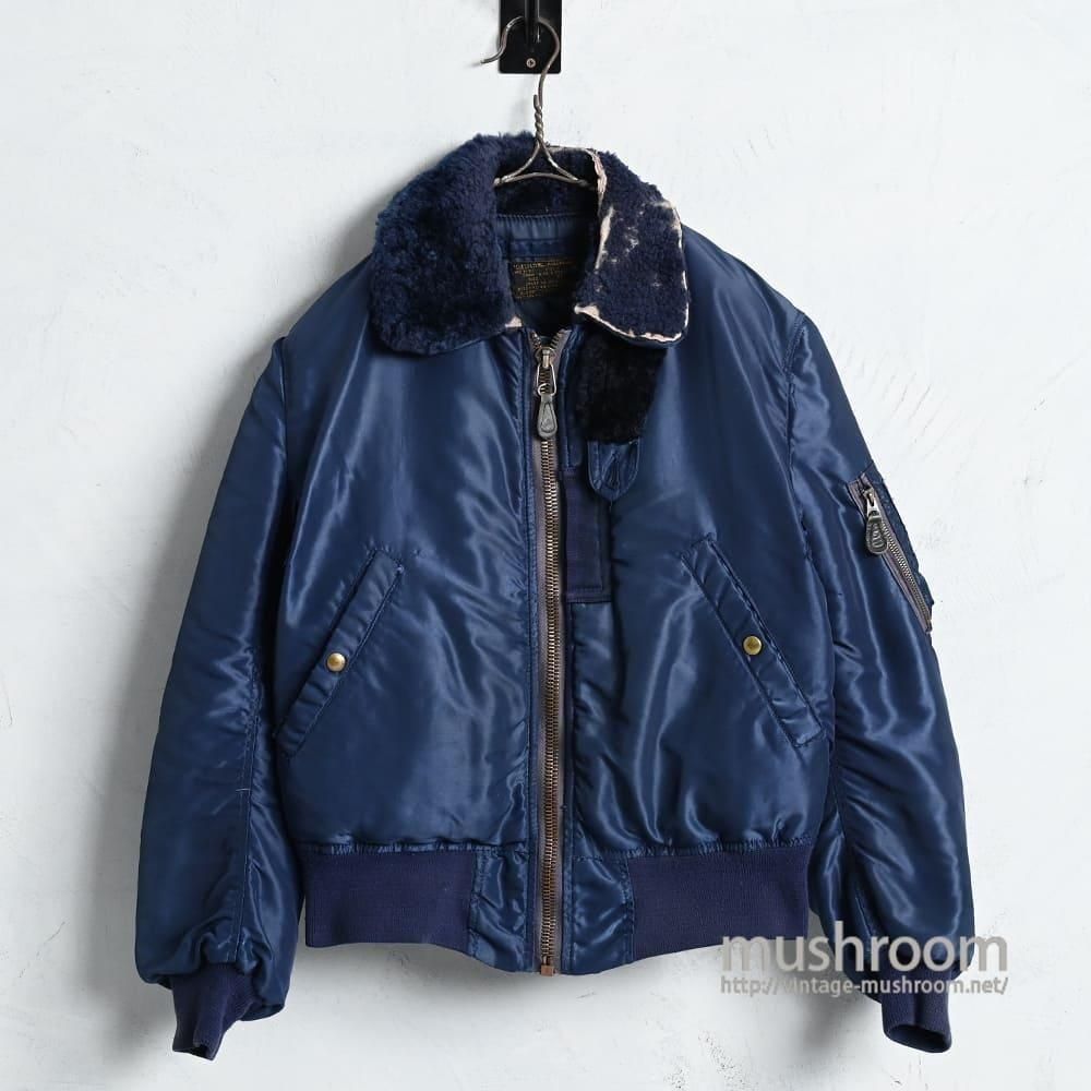 ジャケット・アウター USAF B-15C FLIGHT JACKET  TURNER USAF B-15C FLIGHT JACKET by ALBERT TURNER（'52/FADING KNITS/SZ 36