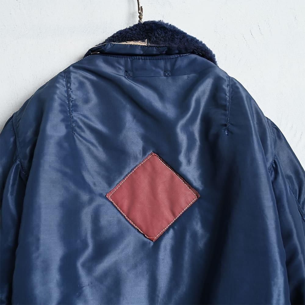 USAF B-15C FLIGHT JACKET by ALBERT TURNER（'52/FADING KNITS/SZ 36