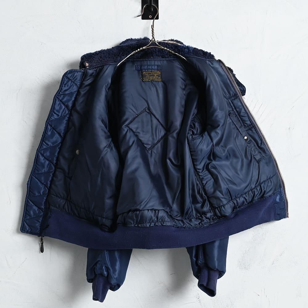 ジャケット・アウター USAF B-15C FLIGHT JACKET  TURNER USAF B-15C FLIGHT JACKET by ALBERT TURNER（'52/FADING KNITS/SZ 36