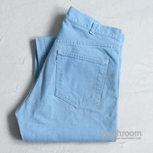  LEVI'S BIGE SAXOPHONE BLUE DENIM PANTS1960'S/GOOD CONDITION