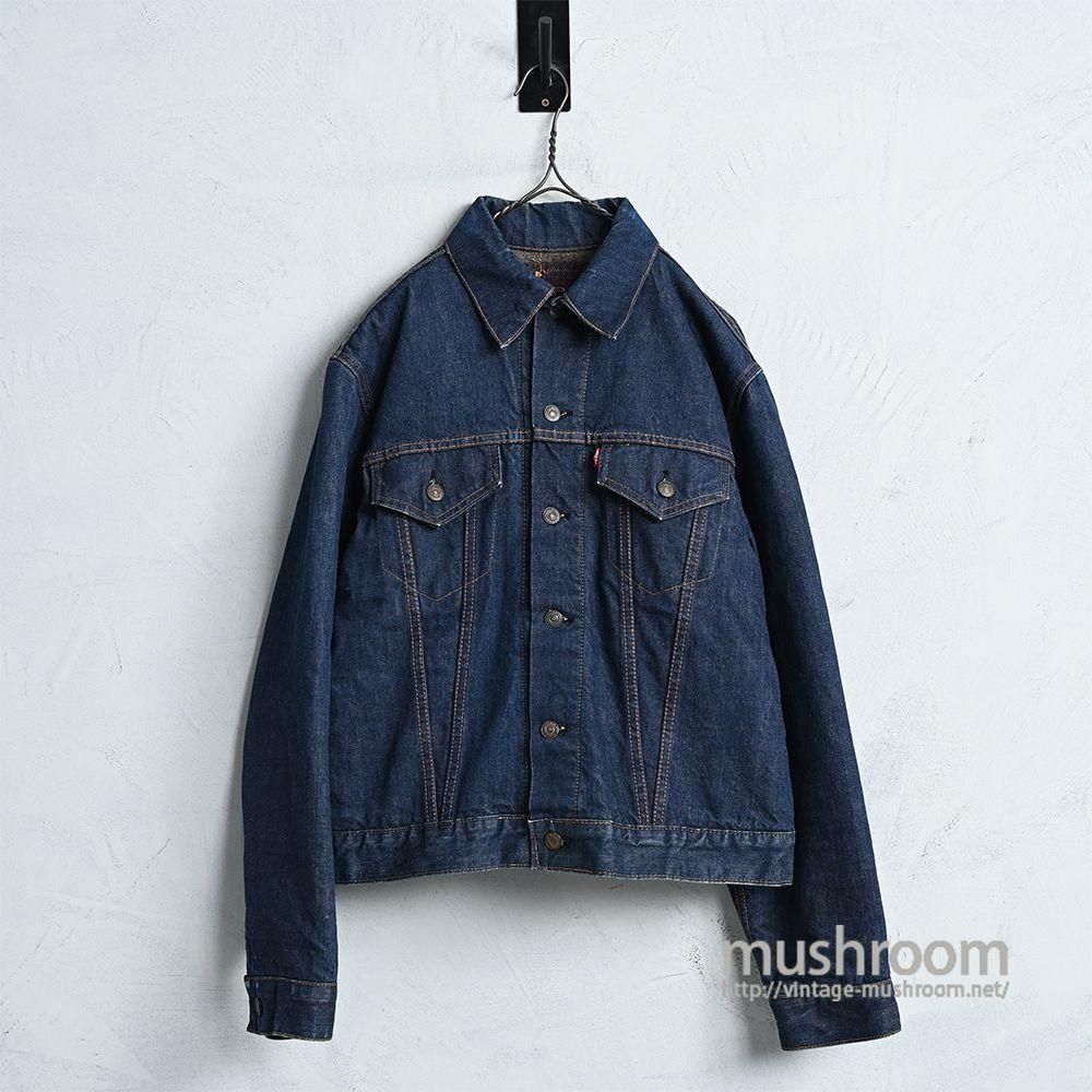 LEVI'S 70505-0317 BIGE DENIM JACKET（DARK COLOR/GOLDEN SIZE）