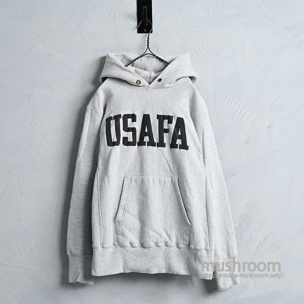 CHAMPION USAFA REVERSE WEAVE HOODY1980'S/GOOD CONDITION/MEDIUM