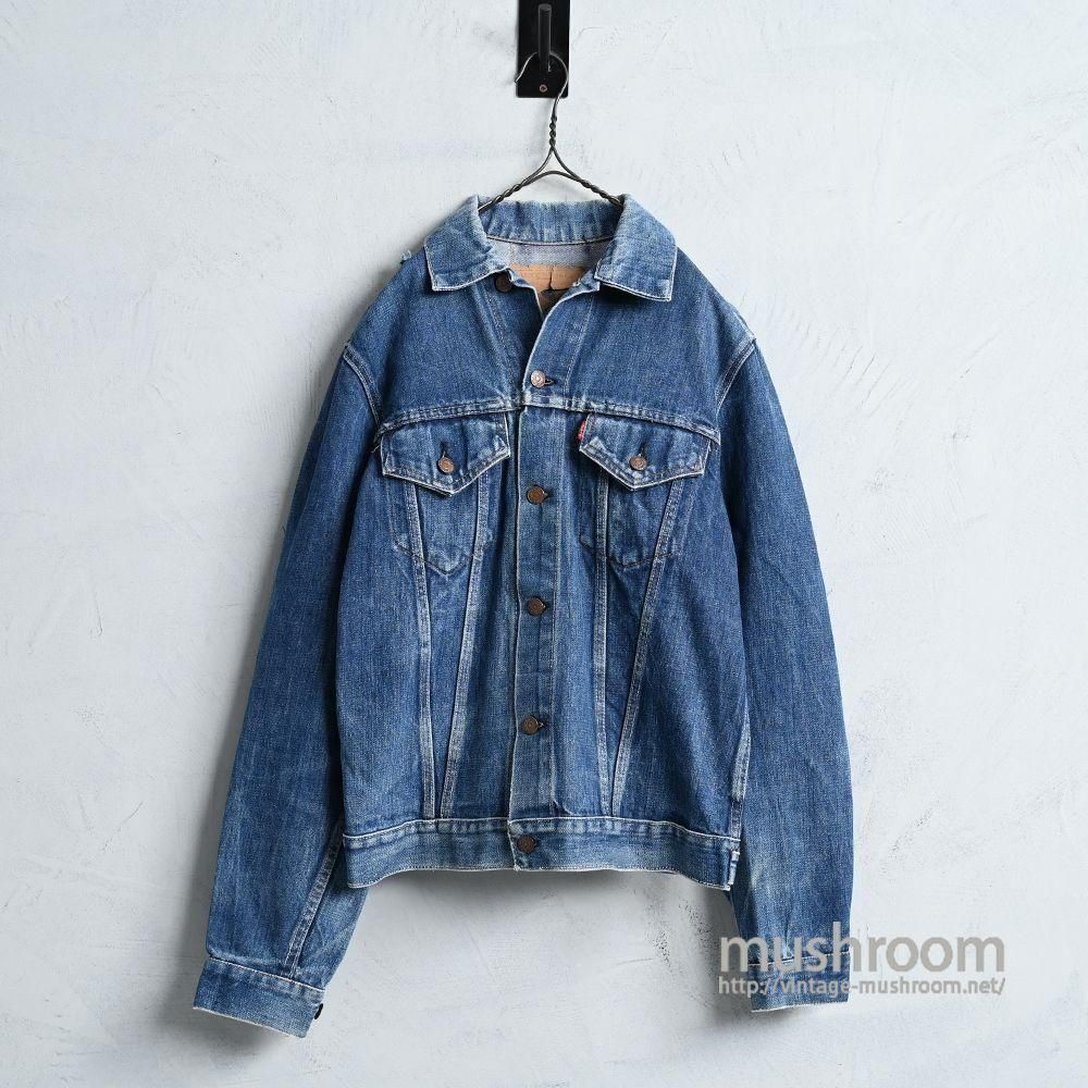 LEVI'S 71205-0217 BIGE DENIM JACKET with BIG PATCHEarly Type/GOOD FADE/SZ 40