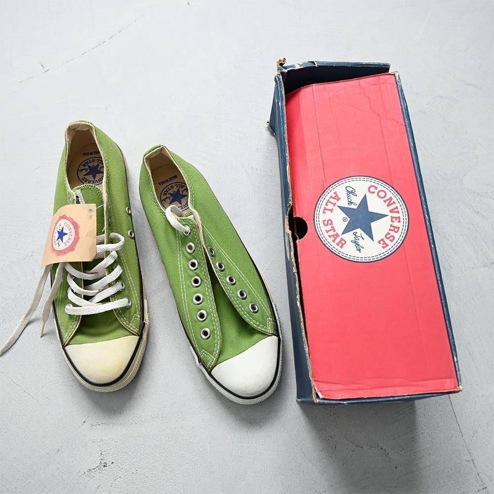 CONVERSE ALL-STAR Lo CANVAS SHOES with RED BOX（Ealry 1980'S