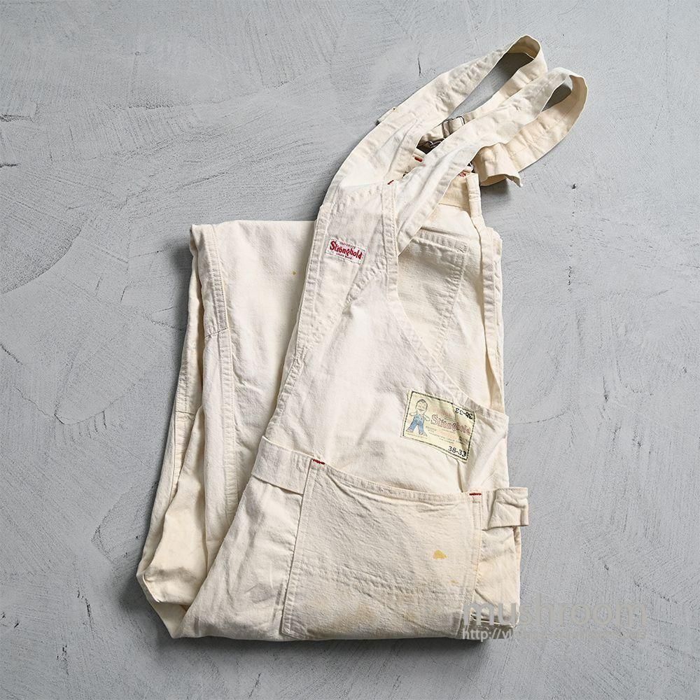 STRONGHOLD W/KNEE COTTON OVERALL with APRON（1930'S/GOOD