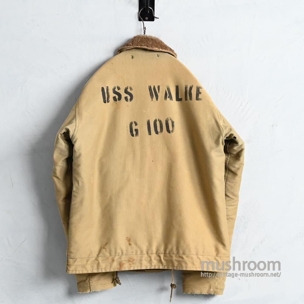 格安販売中 DECK N-1 U.S.NAVY JACKET CONDITION STENCIL（1940'S/GOOD with アメコミ
