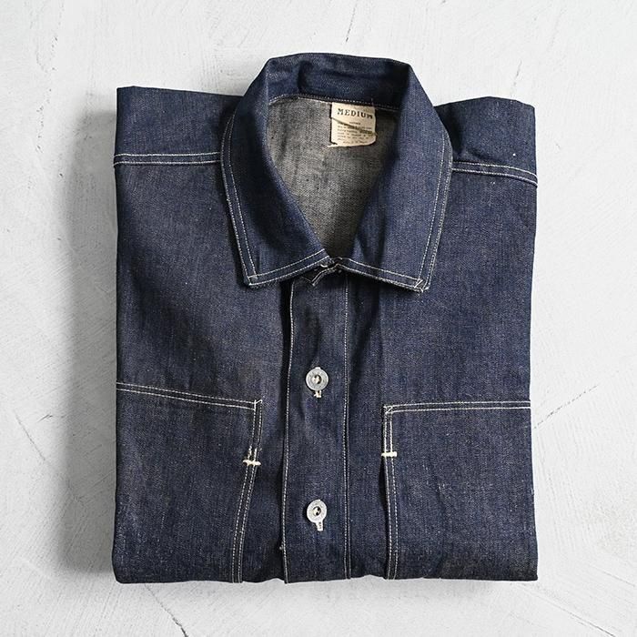 U.S.ARMY M-35 DUNGAREE DENIM JUMPERMEDIUM/DEADSTOCK
