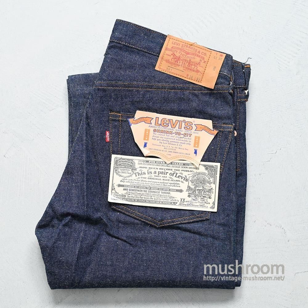 LEVI'S 501 RED LINE JEANS（'81/DEADSTOCK/W36L31 & GOLDEN