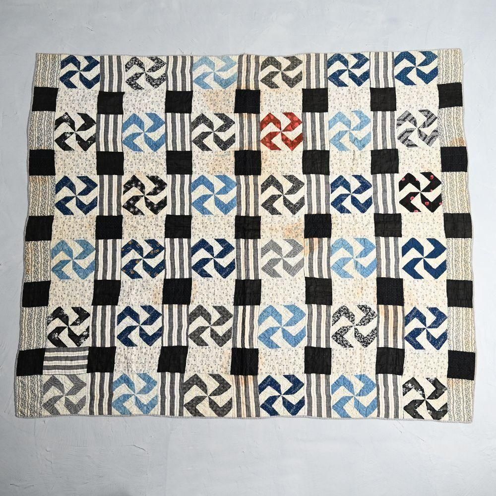 よしよし　　　OLD CALICO PATCH WORK QUILT OLD CALICO PATCHWORK QUILT - 古着屋 ｜ mushroom