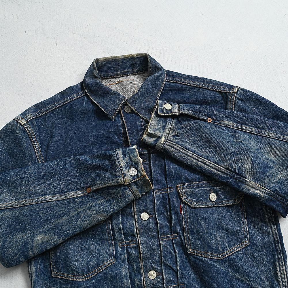 LEVI'S 517XX DENIM JACKET（Around 1950'S/DARK COLOR & BIG