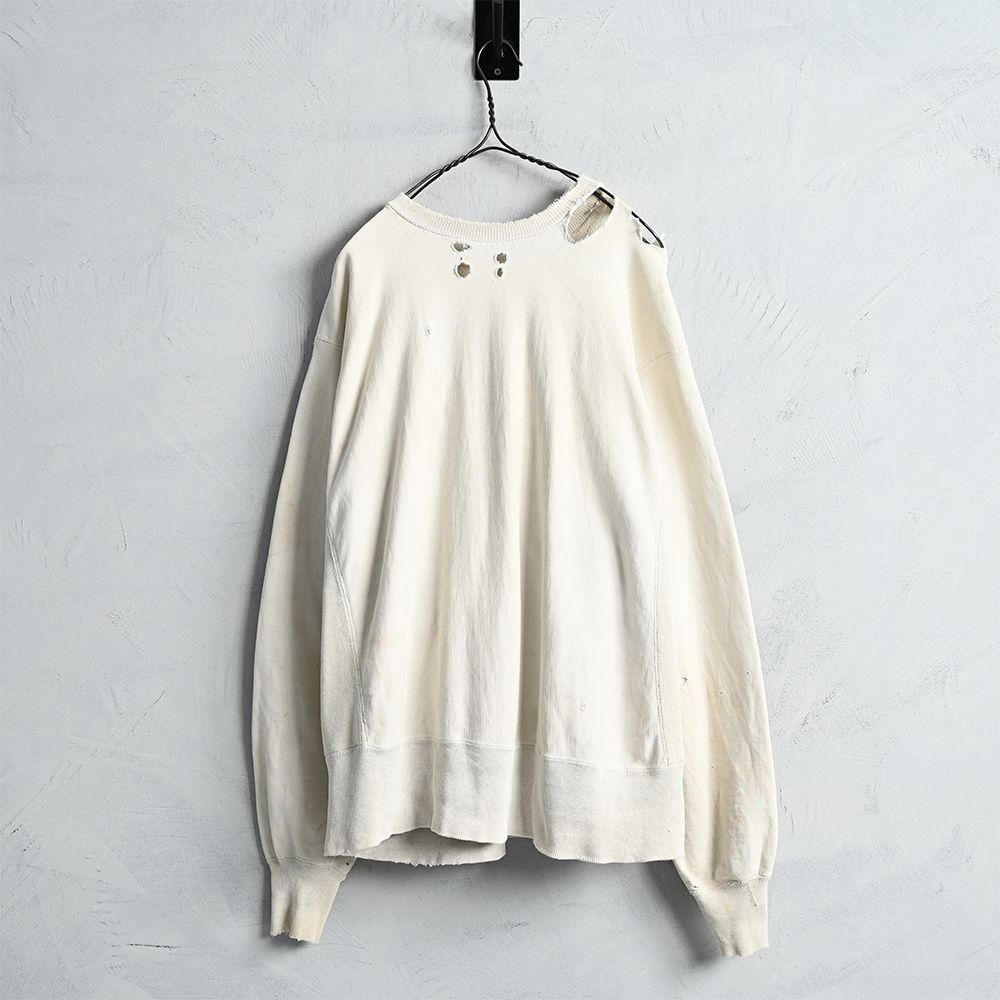 CHAMPION BLACK WATER PRINT REVERSE WEAVE（1950'S/AMAZING