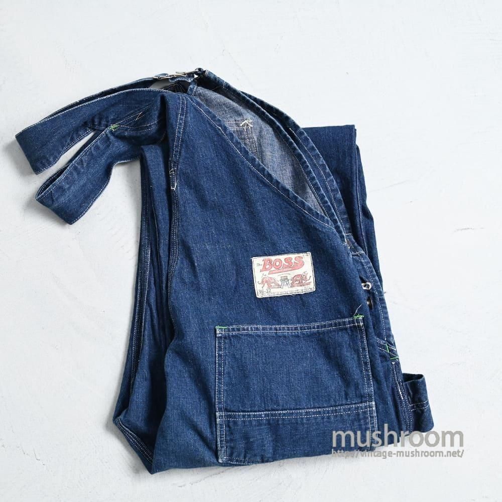 THE BOSS DENIM OVERALLS1930'S/VERY GOOD CONDITION/W36L32