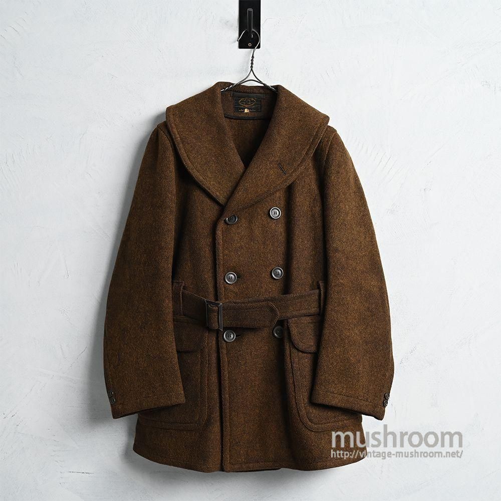 NB STANDARD DOUBLE-BREASTED MACKINAW COAT（Around 1910'S/GOOD