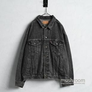 LEVI'S 70507-4858 BLACK DENIM JACKETX-LARGE/GOOD CONDITION