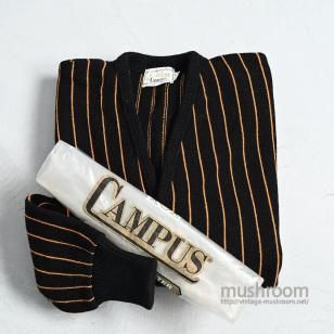 CAMPUS STRIPED ACRYLIC CARDIGANDEADSTOCK/LARGE