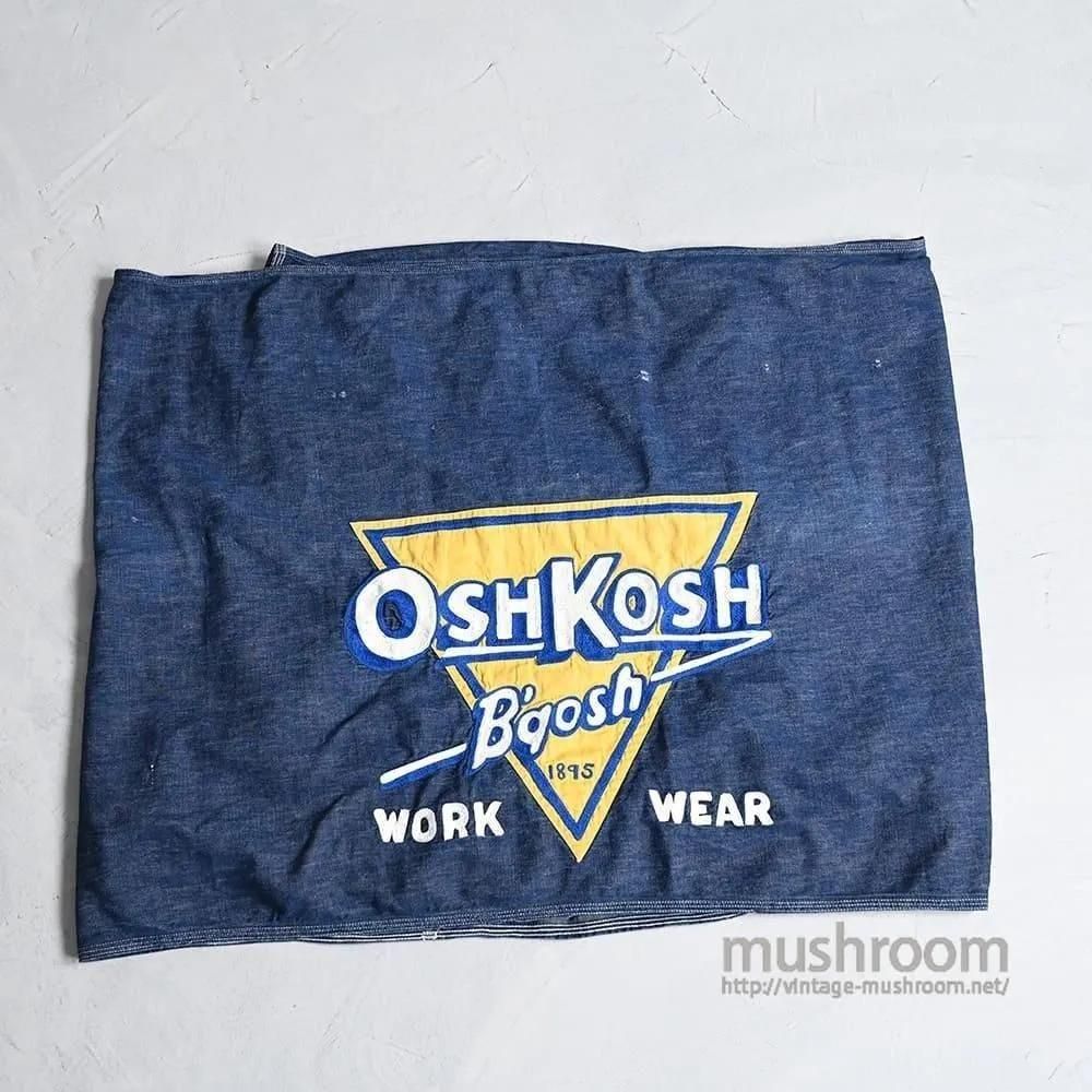 OSH KOSH ADVERTISING DENIM BANNER1960'S/GOOD CONDITION