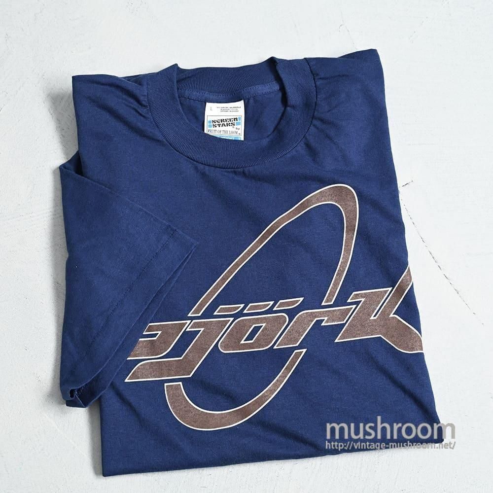 Bjork MUSIC T-SHIRT by SCREEN STARS1990'S/DEADSTOCK/LARGE