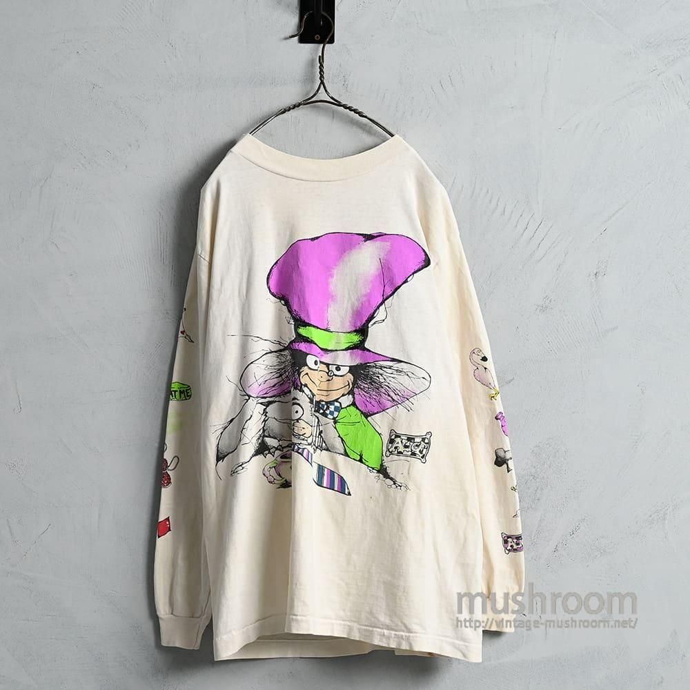 ALICE IN WONDERLAND MOVIE L/S T-SHIRT by ANDAZIAGOOD USED CONDITION/LARGE