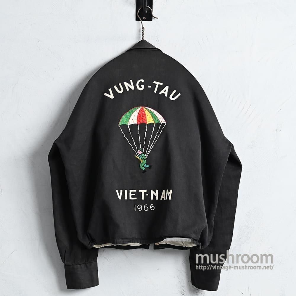 VIET-NAM 1966 TOUR JACKET with PARATROOPER EMBROIDERYGOOD CONDITION/BIG SIZE