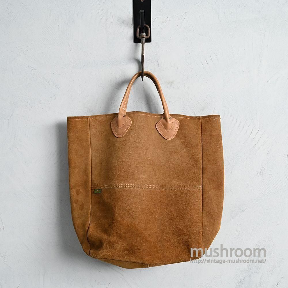L.L.BEAN SUEDE TOTE BAGAround 1980'S/VERY GOOD CONDITION