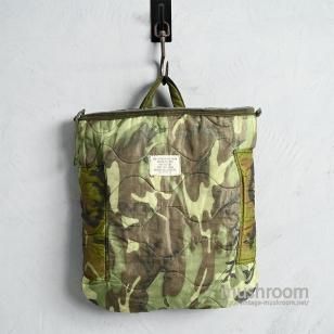 U.S.MILITARY HELMET BAG with TWO-TONE CAMOUFLAGE LINIG'70/MINT CONDITION