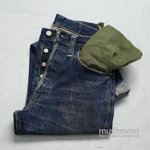 LEVI'S 501XX JEANS with HBT SLEEKʡ46 MODEL/RESIZE