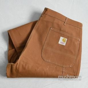 CARHARTT W/KNEE BROWN DUCK PAINTER PANTSAround 1970'S/DEADSTOCK/BIG SIZE