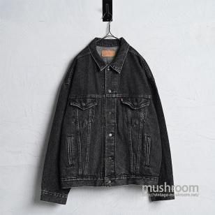 LEVI'S 70507-4858 BLACK DENIM JACKET'91/X-LARGE/GOOD CONDITION