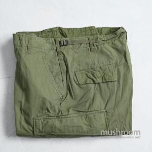 U.S.ARMY 3rd JUNGLE FATIGUE TROUSERS1960'S/MAYBE..1 WASHED/LARGE-SHORT