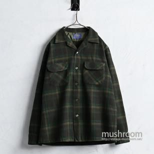 PENDLETON PLAID L/S WOOL SHIRTGOOD CONDITION/LARGE